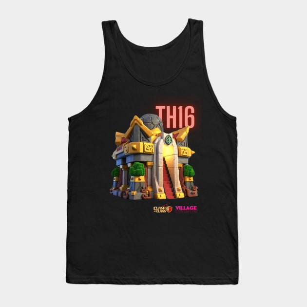 TH16 - Clash of Clans Tank Top by RW Designs